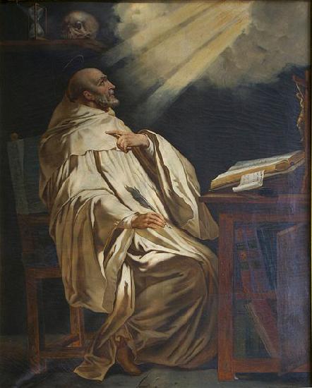 Philippe de Champaigne Saint Bernard Philippe de Champaigne  Saint Etienne du Mont oil painting picture